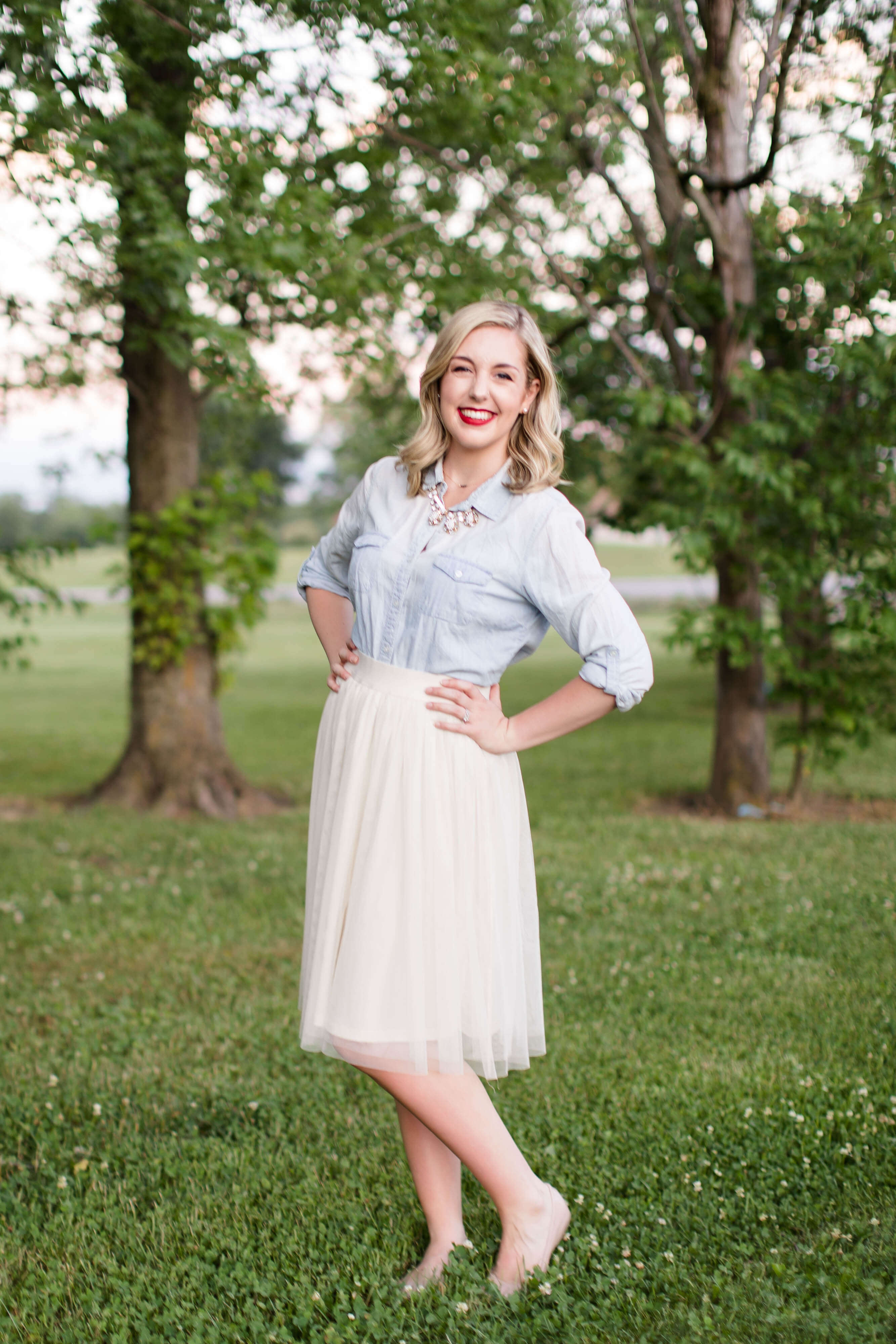 Tutu skirt and clearance shirt