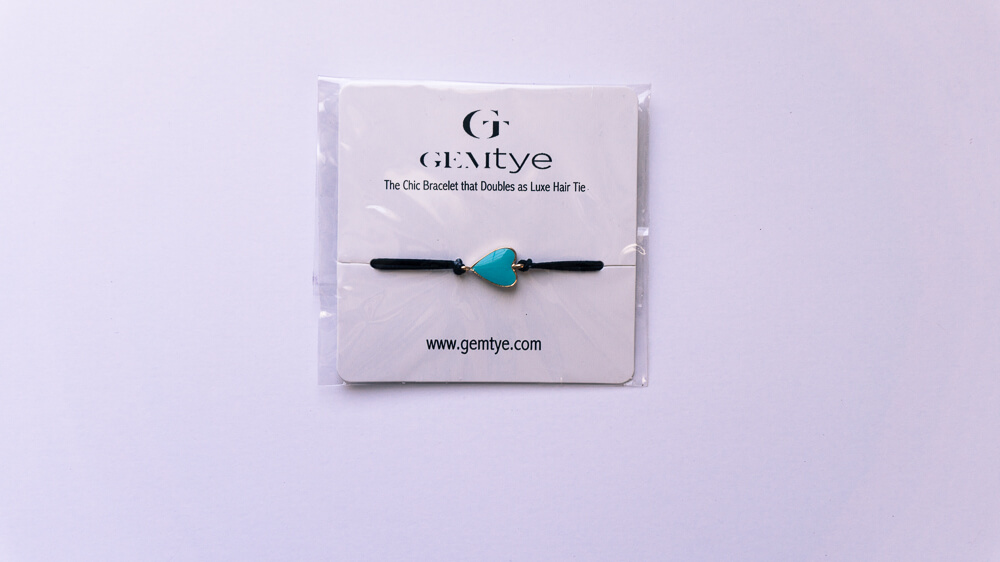 gemtye bracelet hair tie