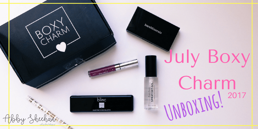 july boxy charm unboxing