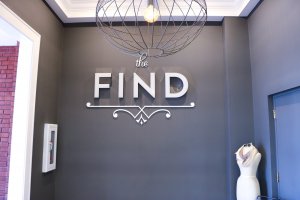 The Find Fort Wayne interior sign 2
