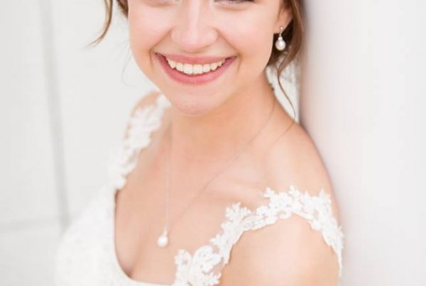 Smiling bride