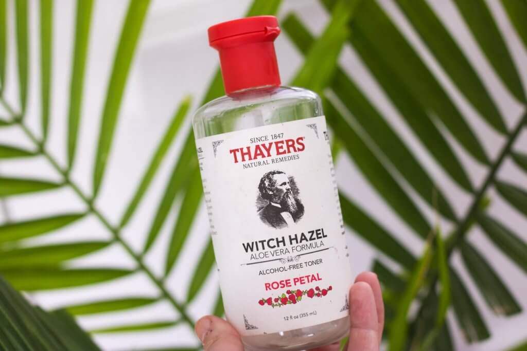 thayers witch hazel rose petal toner