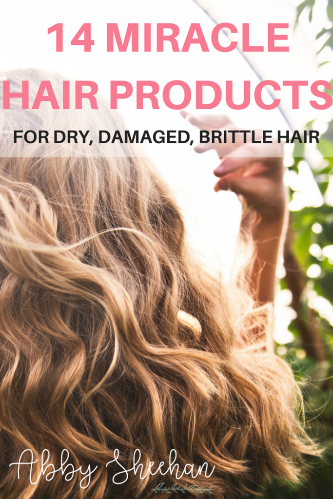 14 Miracle Products for Dry, Brittle, Damaged Hair | Abby Sheehan